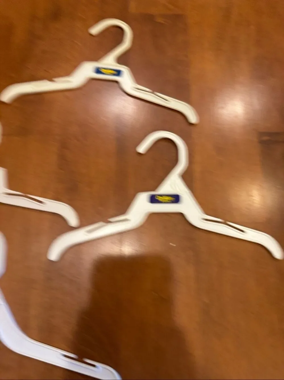 Vintage 90s Y2K OshKosh B’Gosh Kids Plastic Clothes Hangers Lot of 4